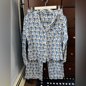 Blue Monkey Roller Rabbit Pajamas
